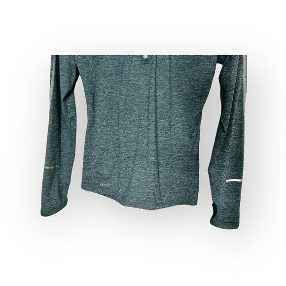 Nike Element DriFit Running Womens Small 3/4 zip up Pullover in Teal - Picture 4 of 12